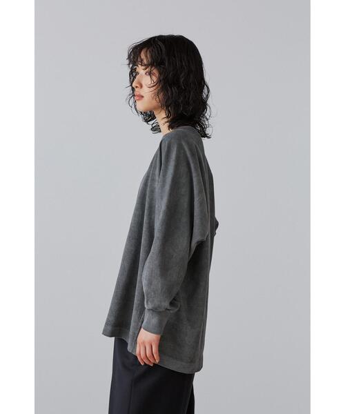 YLEVE(イレーヴ)の「YLEVE / OPEN END COTTON PIGMENT DYE P/O(Tシャツ/カットソー・レディース・レッド/ベージュ/ホワイト/グレー・1)」の18枚目の写真