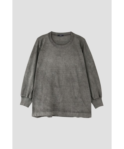 YLEVE(イレーヴ)の「YLEVE / OPEN END COTTON PIGMENT DYE P/O(Tシャツ/カットソー・レディース・レッド/ベージュ/ホワイト/グレー・1)」の10枚目の写真