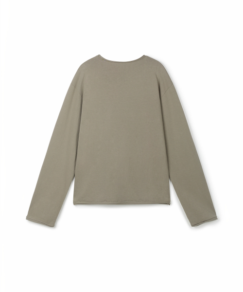 ERA（エラ）の「UNISEX ERA ロウエッジ長袖Tシャツ - カーキ（Tシャツ/カットソー・レディース・その他・SMALL/MEDIUM/LARGE）」の15枚目の写真