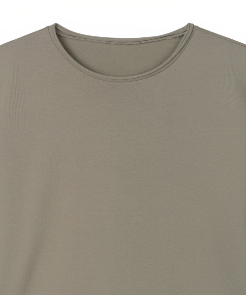 ERA（エラ）の「UNISEX ERA ロウエッジ長袖Tシャツ - カーキ（Tシャツ/カットソー・レディース・その他・SMALL/MEDIUM/LARGE）」の16枚目の写真