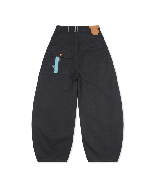 RuNaKi'Hu'（ルナキフ）の「WXP110 コトノハ コットンウォッシュ バルーンパンツ (BLACK)（その他パンツ・レディース・その他・1/2）」の5枚目の写真