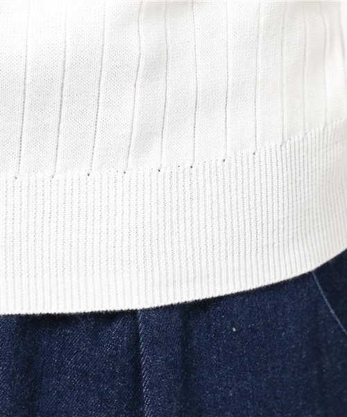 goocy(グースィー)の「綿混オフショルKnitトップ(ニット/セーター・レディース・ブラック/ベビーピンク/ホワイト/ライトグレー・FREE)」の10枚目の写真