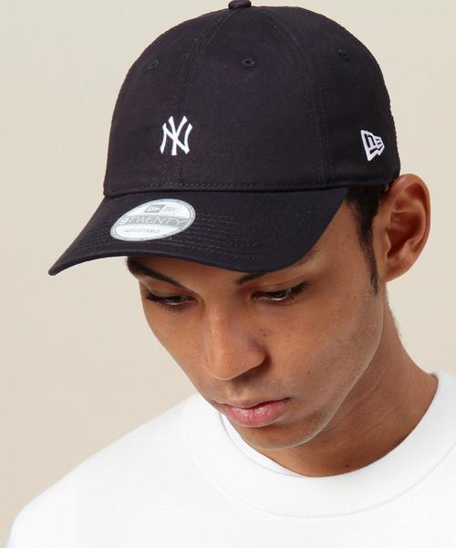 NEW ERA（ニューエラ）の「【別注】＜NEWERA＞ SMALL LOGO CAP/キャップ◆（キャップ・メンズ・ホワイト/ネイビー・ONE）」の7枚目の写真