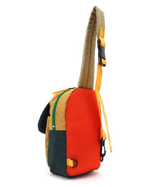 BOOFOOWOO(ブーフーウー)の「ワンショルダー キノコのバック(ショルダーバッグ・キッズ・グリーン/レッド/ブルー・FREE)」の4枚目の写真