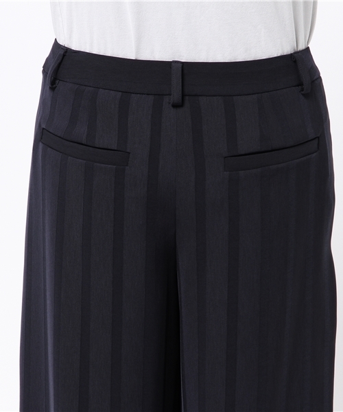 22 OCTOBRE（ヴァンドゥ－オクトーブル）の「シャドーストライプパンツ（その他パンツ・レディース・ベージュ/ネイビー・36/38/40）」の7枚目の写真