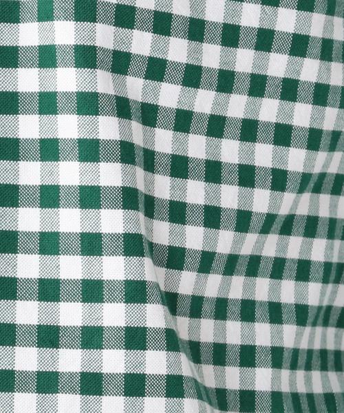coen（コーエン）の「ギンガムチェックオックス7分袖シャツ（シャツ/ブラウス・メンズ・ケリー/ネイビー・MEDIUM/SMALL/LARGE/X-LARGE/X-SMALL）」の8枚目の写真