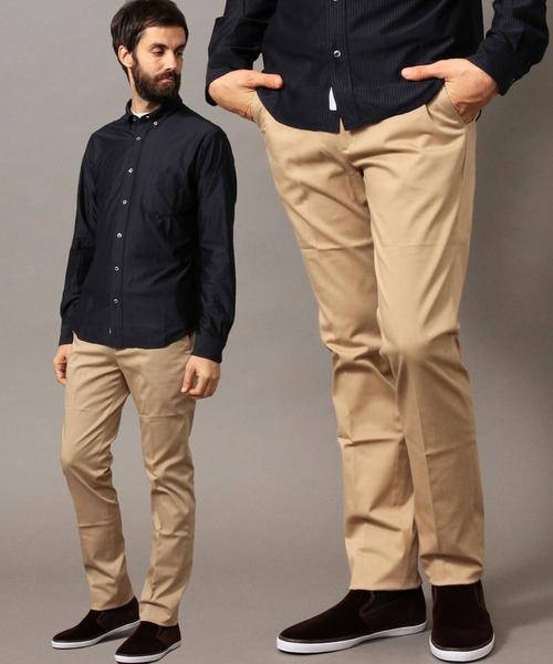 BEAUTY&YOUTH UNITED ARROWS(ビューティーアンドユースユナイテッドアローズ)の「BY T/C スリム チノパンツ◆(チノパンツ・メンズ・ネイビー/ダークグレー/ベージュ・SMALL/LARGE/X-LARGE/MEDIUM)」の3枚目の写真
