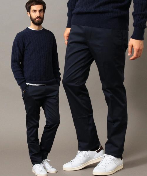 BEAUTY&YOUTH UNITED ARROWS(ビューティーアンドユースユナイテッドアローズ)の「BY T/C スリム チノパンツ◆(チノパンツ・メンズ・ネイビー/ダークグレー/ベージュ・SMALL/LARGE/X-LARGE/MEDIUM)」の1枚目の写真