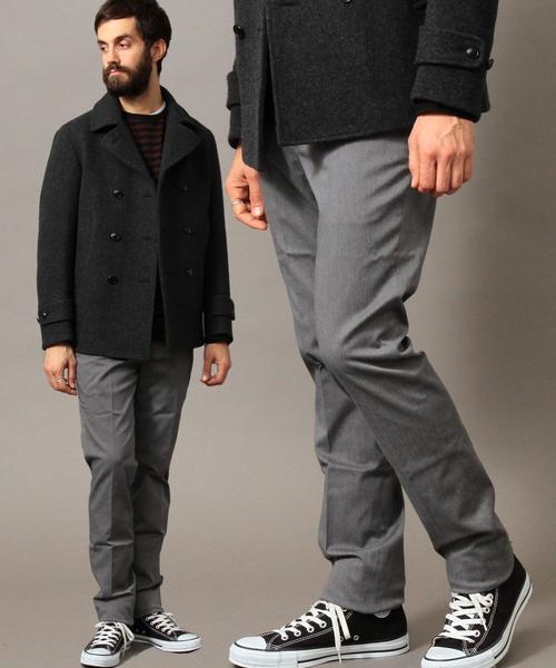 BEAUTY&YOUTH UNITED ARROWS(ビューティーアンドユースユナイテッドアローズ)の「BY T/C スリム チノパンツ◆(チノパンツ・メンズ・ネイビー/ダークグレー/ベージュ・SMALL/LARGE/X-LARGE/MEDIUM)」の2枚目の写真