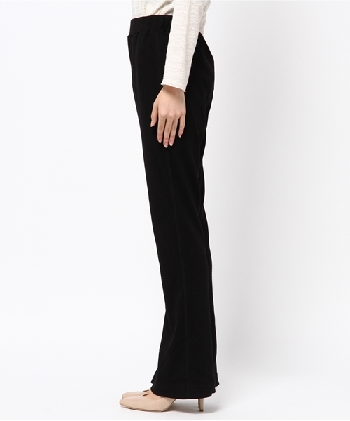 MOUSSY（マウジー）の「RIB FLARE PT（その他パンツ・レディース・ブラック/ネイビー/トップグレー・FREE）」の5枚目の写真