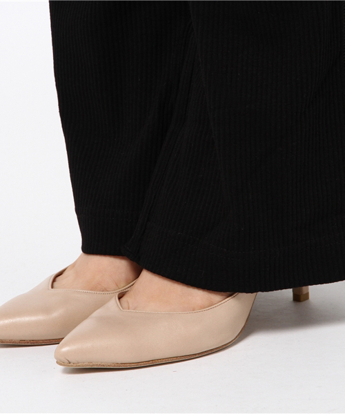 MOUSSY（マウジー）の「RIB FLARE PT（その他パンツ・レディース・ブラック/ネイビー/トップグレー・FREE）」の10枚目の写真