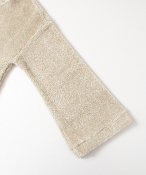 KBF（ケイビーエフ）の「KBF Vネックボアプルオーバー（Tシャツ/カットソー・レディース・キャメル/オフホワイト/グレー系その他・ONE）」の9枚目の写真