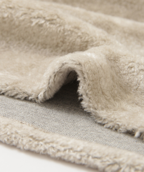 KBF（ケイビーエフ）の「KBF Vネックボアプルオーバー（Tシャツ/カットソー・レディース・キャメル/オフホワイト/グレー系その他・ONE）」の11枚目の写真