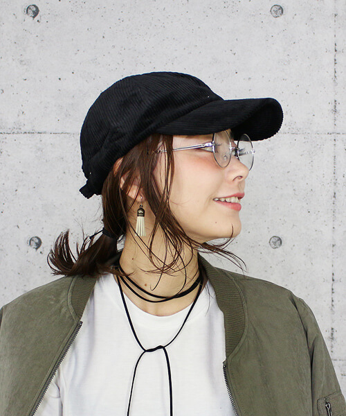 reca（レカ）の「コーデュロイキャップ（キャップ・レディース・アイボリー/ブラック/キャメル/ネイビー・FREE）」の11枚目の写真