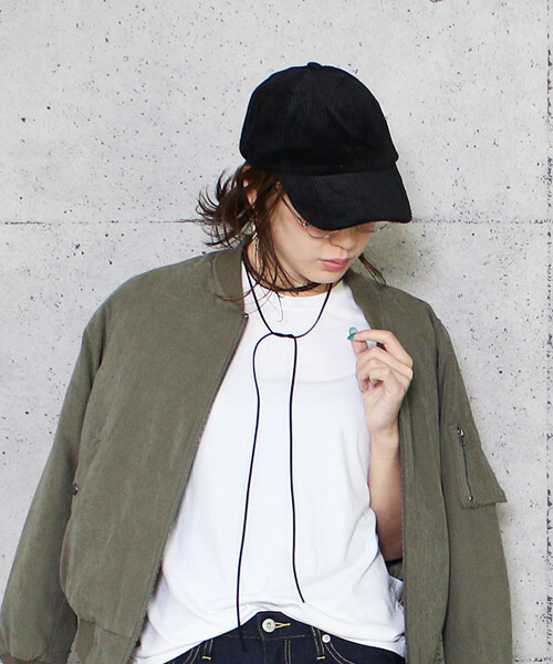 reca（レカ）の「コーデュロイキャップ（キャップ・レディース・アイボリー/ブラック/キャメル/ネイビー・FREE）」の12枚目の写真