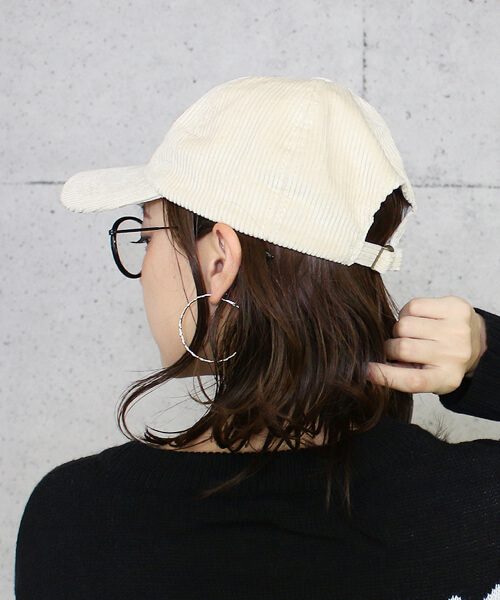 reca（レカ）の「コーデュロイキャップ（キャップ・レディース・アイボリー/ブラック/キャメル/ネイビー・FREE）」の15枚目の写真