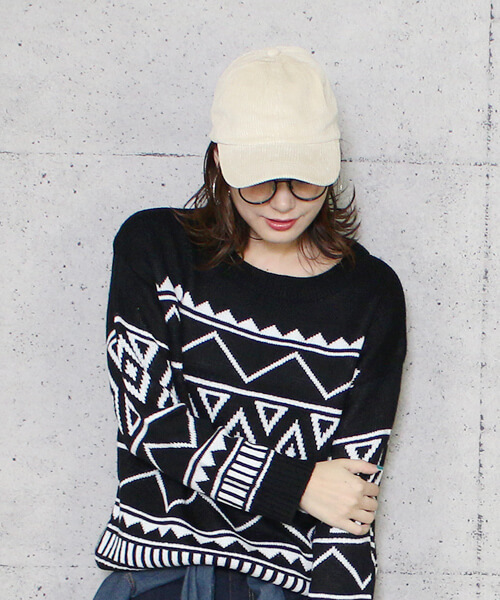 reca（レカ）の「コーデュロイキャップ（キャップ・レディース・アイボリー/ブラック/キャメル/ネイビー・FREE）」の16枚目の写真