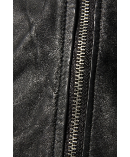 AMERICAN RAG CIE（アメリカンラグシー）の「213-ABZ-L102-BL011（ライダースジャケット・レディース・ブラック・0/1）」の7枚目の写真