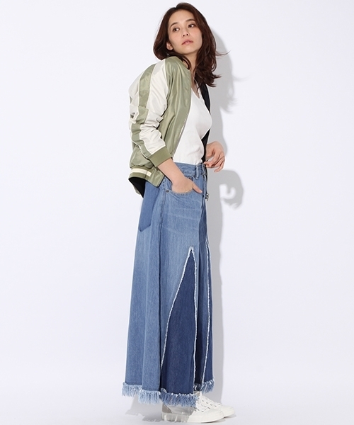 niko and...（ニコアンド）の「リバーシブルブルゾン【niko and ...】（ブルゾン・レディース・ピンク/ブラック/カーキ・MEDIUM/LARGE）」の22枚目の写真