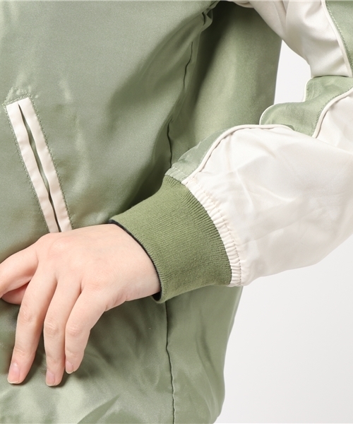 niko and...（ニコアンド）の「リバーシブルブルゾン【niko and ...】（ブルゾン・レディース・ピンク/ブラック/カーキ・MEDIUM/LARGE）」の13枚目の写真