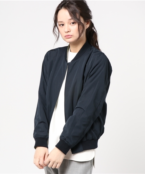 niko and...（ニコアンド）の「リバーシブルブルゾン【niko and ...】（ブルゾン・レディース・ピンク/ブラック/カーキ・MEDIUM/LARGE）」の6枚目の写真