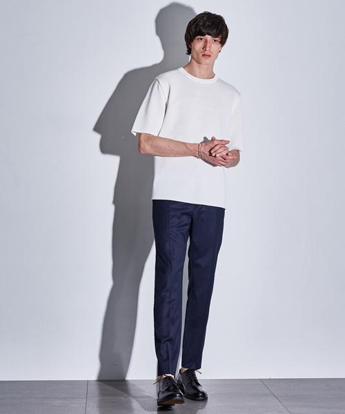 STUDIOUS(ステュディオス)の「サキソニースラックス(スラックス・メンズ・ブルー/ネイビー・1/2)」の3枚目の写真