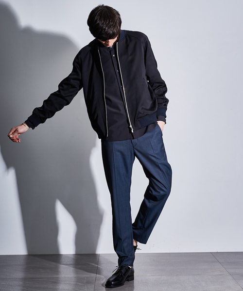 STUDIOUS(ステュディオス)の「サキソニースラックス(スラックス・メンズ・ブルー/ネイビー・1/2)」の7枚目の写真