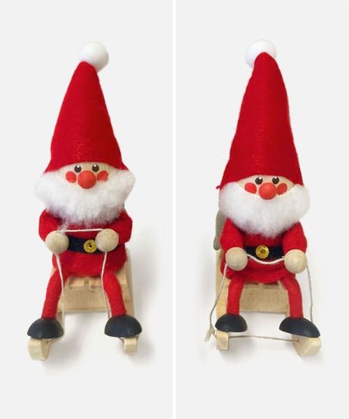 オブジェ 人形 Nordika Nisse ノルディカ ニッセ ソリに乗った