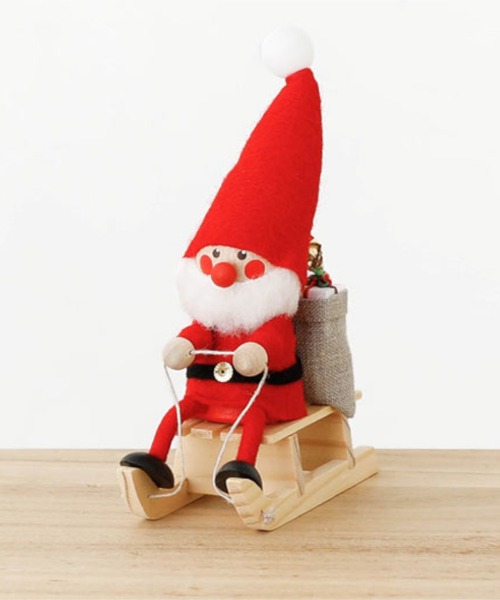 オブジェ 人形 Nordika Nisse ノルディカ ニッセ ソリに乗った