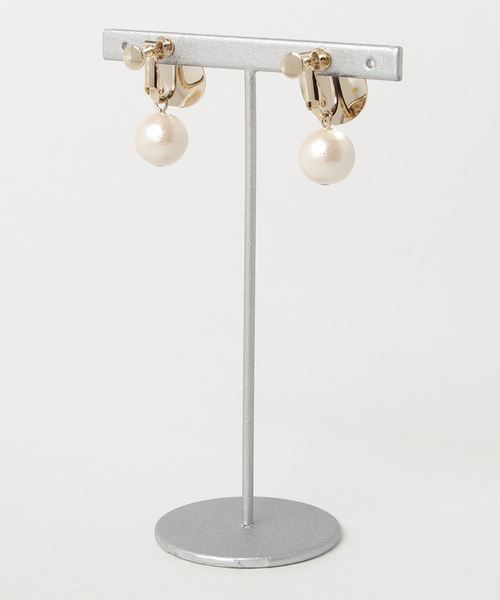 florist（フローリスト）の「プレーン＆ヘアラインプレートコットンパールピアス/イヤリング（ピアス（両耳用）・レディース・その他1/その他2/その他3/その他4/その他8/その他6/その他7/その他5/その他16/その他17/その他18/その他11/その他12/その他13/その他14/その他15・FREE）」の19枚目の写真