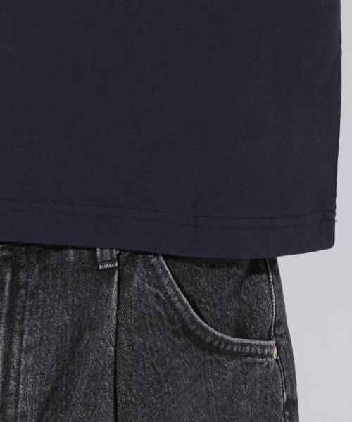 niko and...（ニコアンド）の「NUSAコットンロングスリーブTシャツ（Tシャツ/カットソー・メンズ・ホワイト/グレー/ネイビー/レッド・MEDIUM/LARGE）」の16枚目の写真