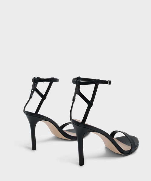 CHARLES & KEITH（チャールズ & キース）の「アンクルストラップスティレット / ANKLE STRAP STILETTOS（サンダル・レディース・ブラック/バーガンディー/ブラウン系その他・23.5cm/22.5cm/24.5cm/23cm/25cm/25.5cm）」の6枚目の写真