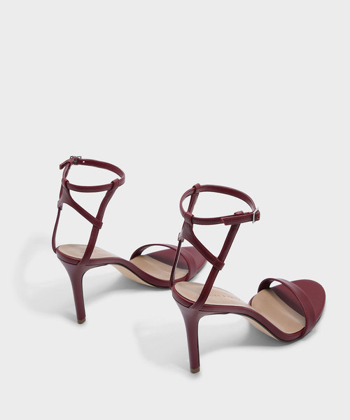 CHARLES & KEITH（チャールズ & キース）の「アンクルストラップスティレット / ANKLE STRAP STILETTOS（サンダル・レディース・ブラック/バーガンディー/ブラウン系その他・23.5cm/22.5cm/24.5cm/23cm/25cm/25.5cm）」の12枚目の写真