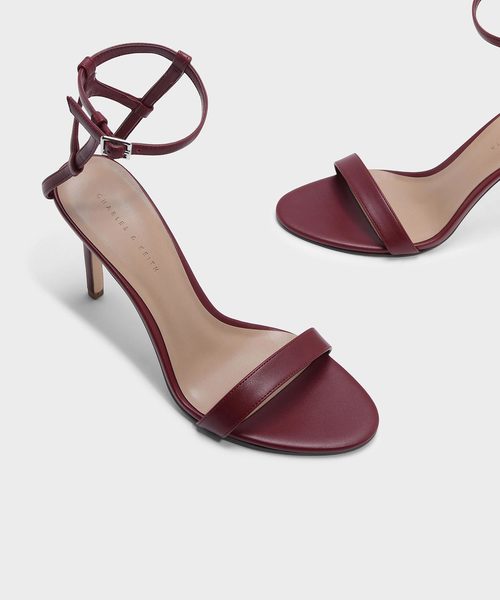 CHARLES & KEITH（チャールズ & キース）の「アンクルストラップスティレット / ANKLE STRAP STILETTOS（サンダル・レディース・ブラック/バーガンディー/ブラウン系その他・23.5cm/22.5cm/24.5cm/23cm/25cm/25.5cm）」の13枚目の写真