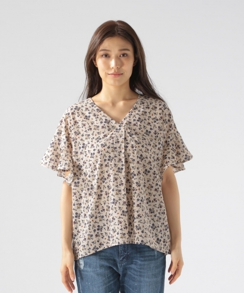 BAYFLOW（ベイフロー）の「BAYFLOW／ソデフレアプリントVネックブラウス 18SS（シャツ/ブラウス・レディース・その他1/その他2/その他4/その他3・MEDIUM/SMALL）」の14枚目の写真