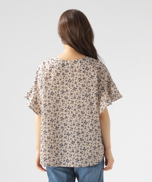 BAYFLOW（ベイフロー）の「BAYFLOW／ソデフレアプリントVネックブラウス 18SS（シャツ/ブラウス・レディース・その他1/その他2/その他4/その他3・MEDIUM/SMALL）」の12枚目の写真