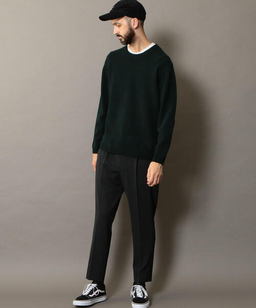 BEAUTY&YOUTH UNITED ARROWS(ビューティーアンドユースユナイテッドアローズ)の「BY スーパージーロン ウール ニット(ニット/セーター・メンズ・ブラック/ライトグレー/オフホワイト/ダークグリーン/ベージュ/レッド・LARGE/MEDIUM/X-LARGE/SMALL)」の18枚目の写真