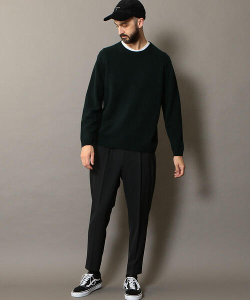 BEAUTY&YOUTH UNITED ARROWS(ビューティーアンドユースユナイテッドアローズ)の「BY スーパージーロン ウール ニット(ニット/セーター・メンズ・ブラック/ライトグレー/オフホワイト/ダークグリーン/ベージュ/レッド・LARGE/MEDIUM/X-LARGE/SMALL)」の17枚目の写真