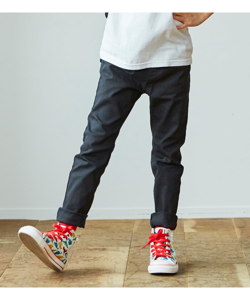 EDWIN(エドウィン)の「【公式】どんな服にでもあうストレッチストレートパンツ!!(デニムパンツ)」|ブラック