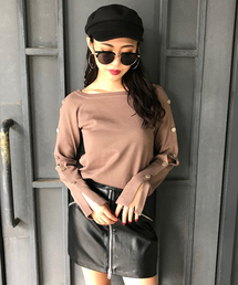 ENVYM | アームボタンＫＮＩＴ(ニット/セーター)