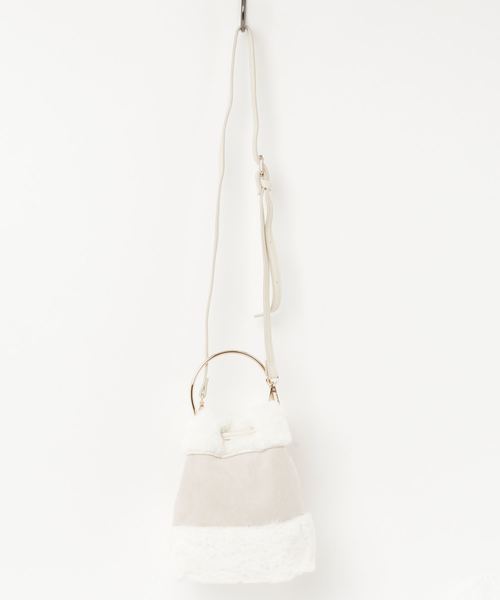 flower（フラワー）の「ラビットバッグ（ショルダーバッグ・レディース・ホワイト/ピンク・FREE）」の4枚目の写真