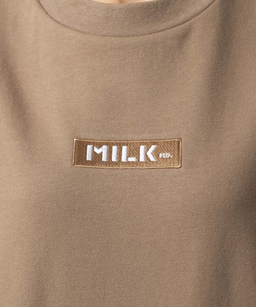 MILKFED.（ミルクフェド）の「BAR SWEAT DRESS（ワンピース・レディース・ブラック/ベージュ/ネイビー/アッシュ・ONE SIZE）」の10枚目の写真