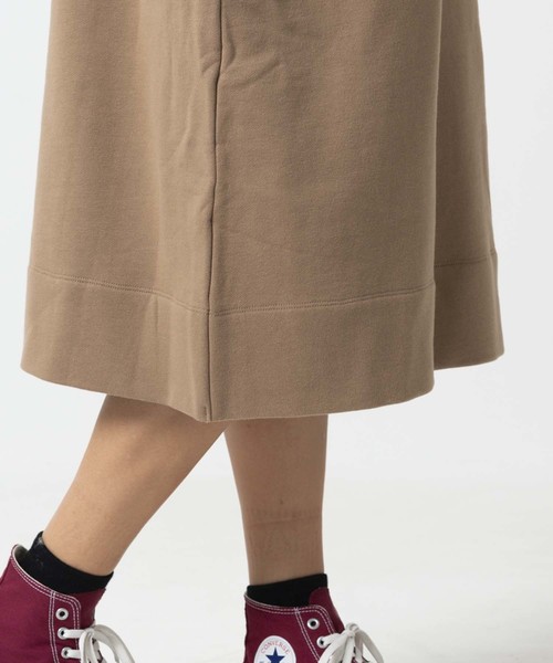 MILKFED.（ミルクフェド）の「BAR SWEAT DRESS（ワンピース・レディース・ブラック/ベージュ/ネイビー/アッシュ・ONE SIZE）」の8枚目の写真