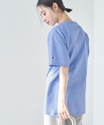 【Champion Authentic T-SHIRTS】レディース チャンピオンスーパーオーバーサイズコットン 半袖 ロゴTシャツ