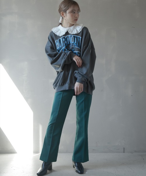 SPINNS(スピンズ)の「累計5000枚突破“重ねるだけで可愛い”魔法のつけ襟/コットンレース(付け襟・レディース・ホワイト/ホワイト系その他・ONESIZE)」の16枚目の写真