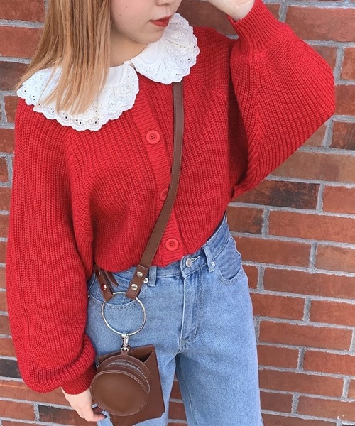 SPINNS(スピンズ)の「累計5000枚突破“重ねるだけで可愛い”魔法のつけ襟/コットンレース(付け襟・レディース・ホワイト/ホワイト系その他・ONESIZE)」の21枚目の写真