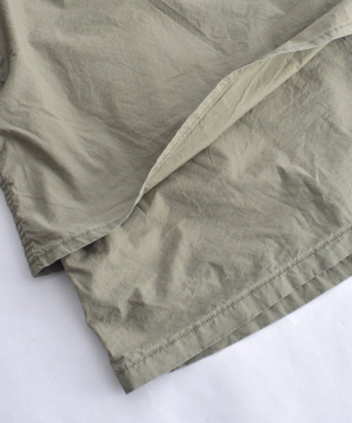 REMI RELIEF(レミレリーフ)の「REMI RELIEF/レミレリーフ 高密度ダンプレイヤードシャツ(シャツ/ブラウス・メンズ・ベージュ/カーキ/オフホワイト/ネイビー・M/L)」の5枚目の写真