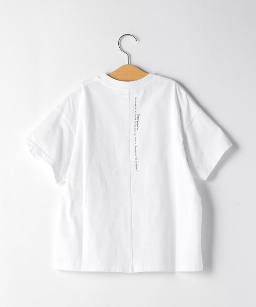 GROOVY COLORS（グルービーカラーズ）の「〔WEB限定〕GROOVY COLORS(グルービーカラーズ)  ポケットTシャツ（Tシャツ/カットソー・キッズ・ホワイト/ブラック・130cm/110cm/140cm/120cm）」の12枚目の写真