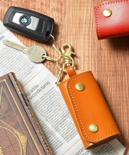 Add+�i�A�b�h�j�́u��Add+ TOCHIGI LEATHER���T�C�h�X�e�b�`�L�[�P�[�X �Ȗ؃��U�[ �{�v��MADE IN JAPAN���i�L�[�P�[�X/�L�[�A�N�Z�T���[�j�v�b�L������