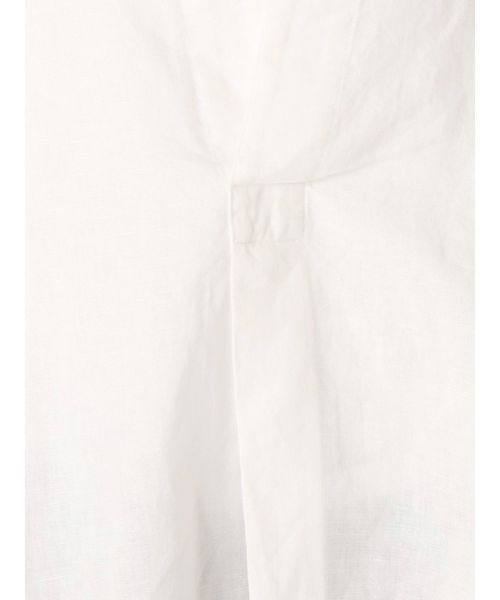 Ungrid（アングリッド）の「リネン混スキッパービッグシャツ（シャツ/ブラウス・レディース・ブラック/オフホワイト/カーキ・FREE）」の8枚目の写真